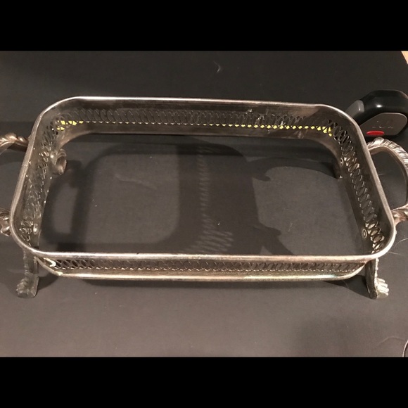 Other - Silver Plated Loaf Cradle